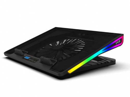 INCA FAN-NB-INCA INC-609TGS GMS Arrax Seri·es 13”-18” Büyük Fan 7 RGB Mod 5 Kademe Gaming Notebook Soğutucu